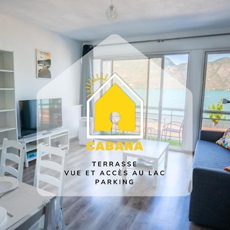Cabana & Fenetre Sur Lac - Terrasse & Parking Tresserve Exteriér fotografie